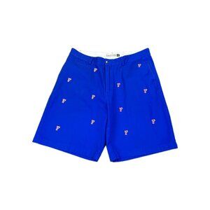 Campus Chinos NCAA Florida Gators Football Shorts 38 Blue Cotton Performance